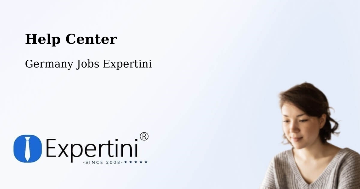 Help Center – Triptis - Germany Jobs Expertini