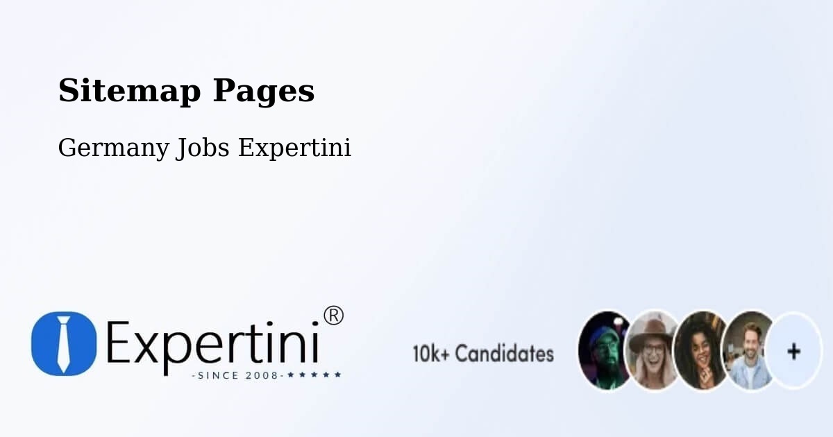 Sitemap Pages - Triptis - Germany Jobs Expertini