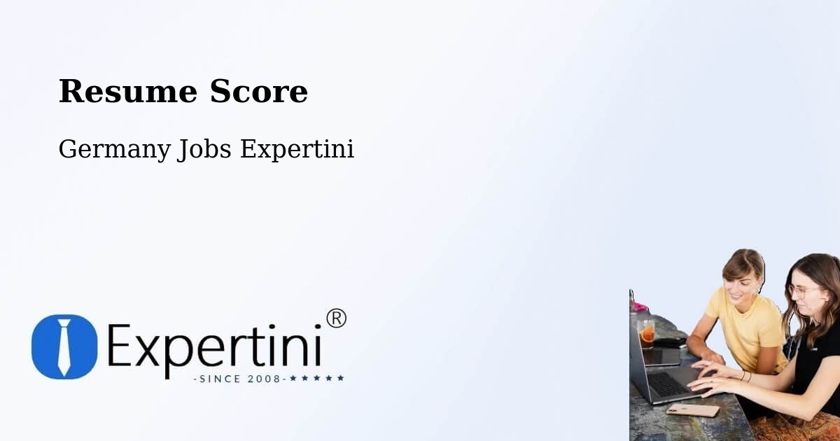 Resume Score & Job Description Match Tool – Triptis - Germany Jobs Expertini